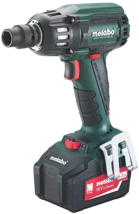 Аккумуляторный ударный гайковерт SSW 18 LTX 400 BL Metabo купить в Ижевске