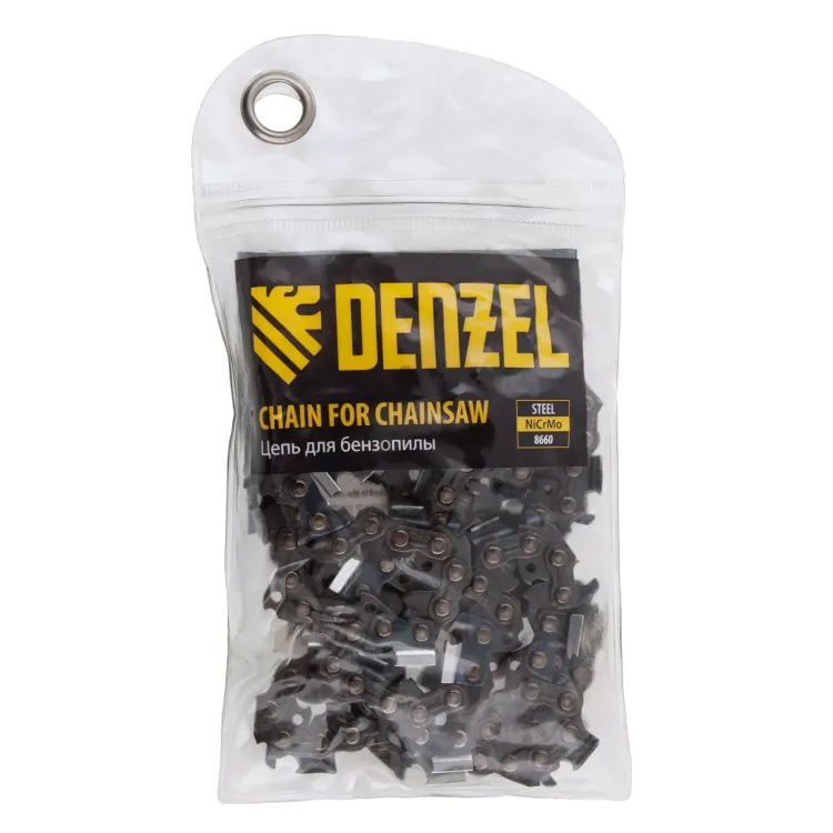 Цепь для бензопилы Denzel DGS-5820, шина 50 см (20"), шаг 0.325", паз 1.5 мм, 76 звеньев 59806 купить в Ижевске