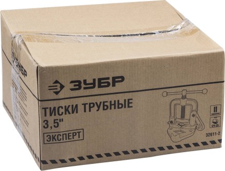 Тиски ЗУБР &quot;МАСТЕР&quot; для труб, № 2 - 3,5&quot; 32611-2 купить в Ижевске