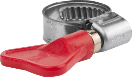 Хомуты ЗУБР &quot;ЭКСПЕРТ&quot; &quot;Бабочка&quot;, нерж. сталь, накатная лента 9 мм, 12-20 мм, 2 шт 37835-12-20 купить в Ижевске