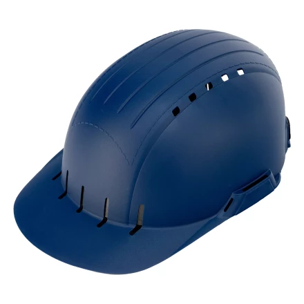 Каскетка защитная &quot;Стиль&quot;, пластиковая, синяя Сибртех 89170 купить в Ижевске