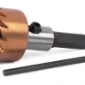 HSS-TiN коронка MESSER  21мм с центр. сверлом и толкающей пружиной для  лист. материала  до 2 мм ц/х купить в Ижевске
