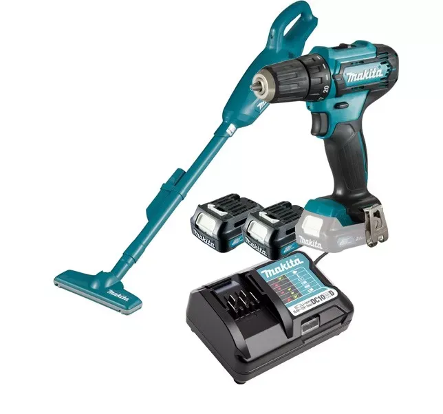 Набор аккумуляторного инструмента Makita CLX226X1 (DF333DZ, CL106FDZ, BL1016, DC10WD) купить в Ижевске