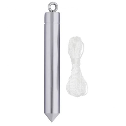 Отвес цилиндрический 200 г шнур 5 м Matrix 84886 купить в Ижевске