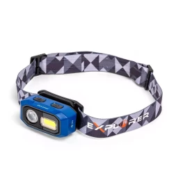 Фонарик налобный светодиодный со встроенным аккумулятором КВТ HL-6567 (88899)