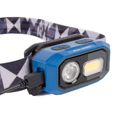 Фонарик налобный светодиодный со встроенным аккумулятором КВТ HL-6567 (88899) купить в Ижевске