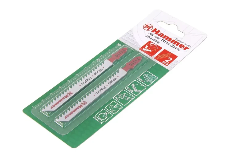 Пилки для лобзика HAMMER JG WD-PL T111C (2шт.) купить в Ижевске