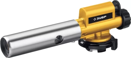 ЗУБР ГПМ-800, 1300°C, цельнометаллическая, газовая горелка с пьезоподжигом на баллон с цанговым соединением, Профессионал (55550) купить в Ижевске