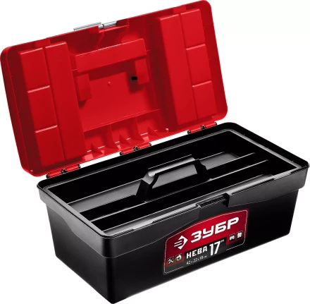 Ящик для инструмента &quot;НЕВА-17&quot; пластиковый, ЗУБР 38323-17 купить в Ижевске