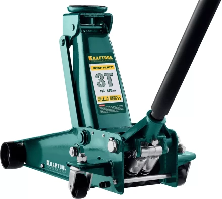 Домкрат гидравлический подкатной &quot;Kraft-Lift&quot;, 3т, 133-465 мм, KRAFTOOL 43450-3 43450-3 купить в Ижевске