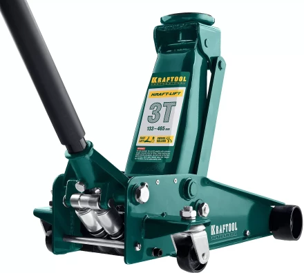 Домкрат гидравлический подкатной &quot;Kraft-Lift&quot;, 3т, 133-465 мм, KRAFTOOL 43450-3 43450-3 купить в Ижевске