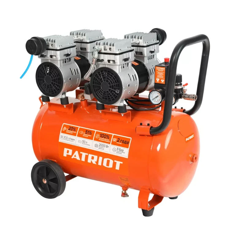 Компрессор поршневой безмасляный PATRIOT WO 50-300 купить в Ижевске