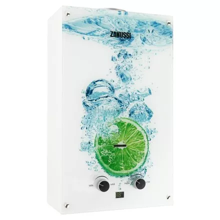 Колонка газовая Zanussi GWH 10 Fonte Glass Lime купить в Ижевске