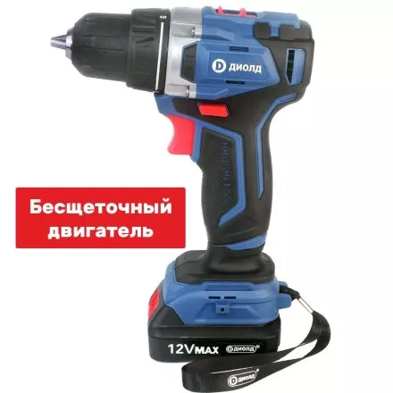Аккумуляторная дрель-шуруповерт Диолд ДЭА-12ЛИ-08 купить в Ижевске