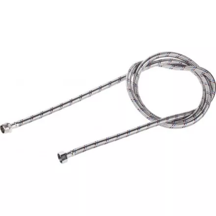 Подводка гибкая STAYER для воды, оплетка из нержавеющей стали, г/ш 1/2&quot; - 2м 51015-G/S-200 купить в Ижевске