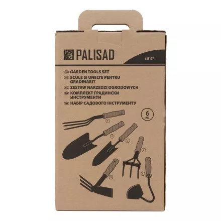 Набор садового инструмента Palisad 629127, пластиковые рукоятки, 6 предметов купить в Ижевске