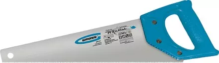 Ножовка для работы с ламинатом &quot;PIRANHA&quot;,360 мм,15-16 TPI,зуб-2D,каленый зуб,пласт.рук-ка GROSS 24121 купить в Ижевске