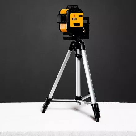 Лазерный уровень мультипризменный LX 360-2 Red, 30 м, 635 нм, аккумулятор Li 2800 мАч, резьба 5/8&quot; Denzel 35076 купить в Ижевске