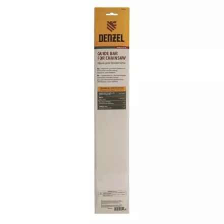Шина для бензопилы Denzel DGS-5218, длина 45 см (18&quot;), шаг 0.325&quot;, паз 1.5 мм, 72 звена, 59802 купить в Ижевске