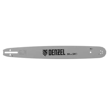 Шина для бензопилы DGS-5820, длина 50 см (20&quot;), шаг 0.325&quot;, паз 1.5 мм, 76 звеньев Denzel 59803 купить в Ижевске