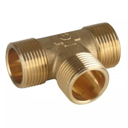 Тройник GENERAL FITTINGS латунь, ш/ш/ш, 3/4&quot; 51054-3/4 купить в Ижевске