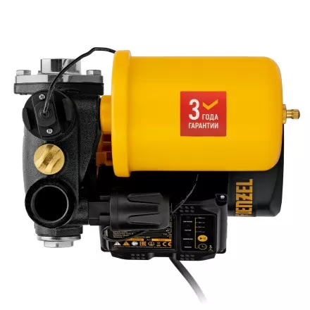 Насосная станция Denzel PS500C, 500 Вт, напор 35 м, 2200 л/ч, ресивер 2 л, блок управления 97249 купить в Ижевске