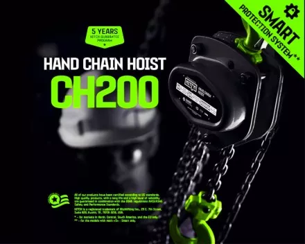Таль ручная цепная HITCH CH200-G, 1 т, 4.5 м. Гальваническая цепь купить в Ижевске