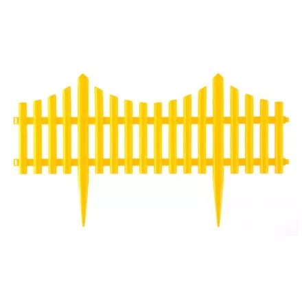 Забор декоративный Гибкий 24 x 300 см желтый Palisad 65016 купить в Ижевске