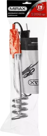 Кипятильник MIRAX, 1000 Вт, 220В 55418-10 купить в Ижевске