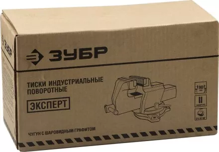 Тиски ЗУБР &quot;ЭКСПЕРТ&quot; индустриальные поворотные, 200мм 32703-200 купить в Ижевске