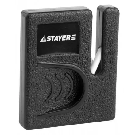 Точилка STAYER &quot;MASTER&quot;, для ножей, компактная, керамическая рабочая часть 47511 купить в Ижевске