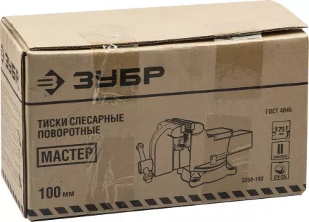 Тиски ЗУБР МАСТЕР слесарные серия МАСТЕР купить в Ижевске