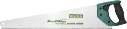 Ножовка &quot;KraftMax&quot; UNIVERSAL, универсальный точный рез, универсальный мелкий закаленный зуб, 9/10 TPI, 550мм, KRAFTOOL 15223-55 купить в Ижевске