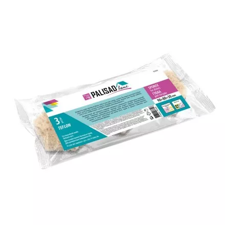 Губки для посуды TEFLON, 90 x 80 x 30 мм, 3 шт., Home Palisad 923565 купить в Ижевске