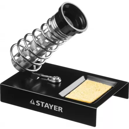 Подставка MAXTerm, STAYER 55318, для паяльников, штампованная 55318 купить в Ижевске