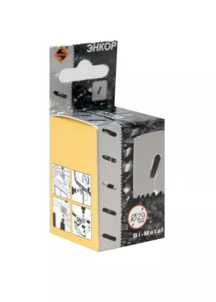 Коронка Bi-Metal Ф29 мм М3 Энкор 24129 купить в Ижевске