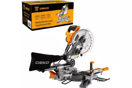 Пила торцовочная DEKO DKMS2200-255 Laser, 063-4218 купить в Ижевске