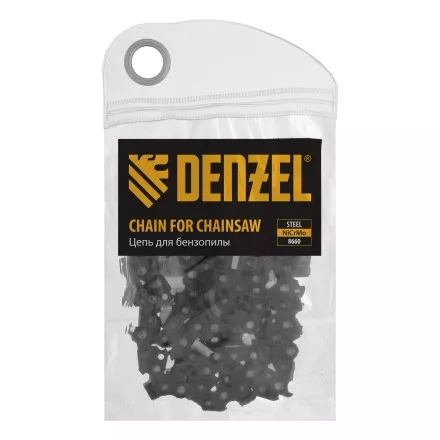 Цепь для бензопилы Denzel DGS-4516P, шина 40 см (16&quot;), шаг 0,325&quot;, паз 1,5 мм, 64 звена, 59815 купить в Ижевске