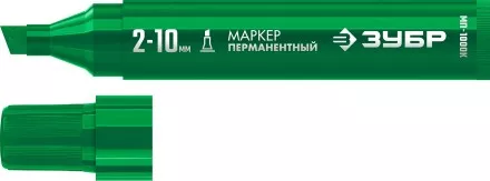 ЗУБР МП-1000К зеленый, 2-10 мм, клиновидный перманентный марке (06333-4) купить в Ижевске