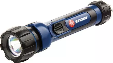 Фонарик светодиодный, противоударный, влагозащищённый,  1 яркий Led, 2хАА, Stern 90520 купить в Ижевске