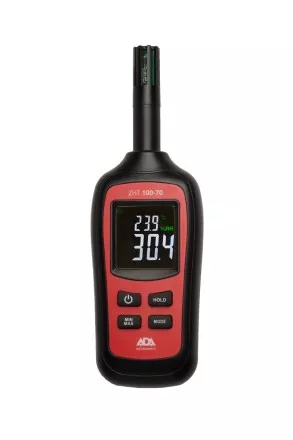 Измеритель влажности и температуры бесконтактный   ZHT 100-70 термогигрометр ADA купить в Ижевске