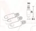 Наконечник к гор п/а M6 d 0,8 мм L28 тело 8 Cu-Cr-Zr Aurora купить в Ижевске