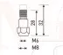 Держатель наконечника M6 28mm (36KD) MD0063-00 Ref Aurora купить в Ижевске
