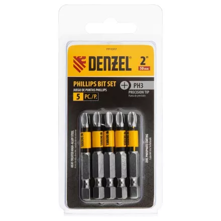 Бита PH3x50, 5 шт. Denzel 7711317 купить в Ижевске