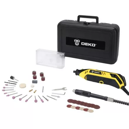 Гравер электрический DEKO DKRT200E DEKO 43 tools + case, 063-1411 купить в Ижевске