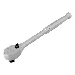 Ключ-трещотка 3/8&quot; Gross 14051, CrV, 120 зубьев, цельнометаллический, хром