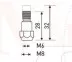 Держатель наконечника M8 32mm (36KD) MD0132-00 Ref. Aurora купить в Ижевске