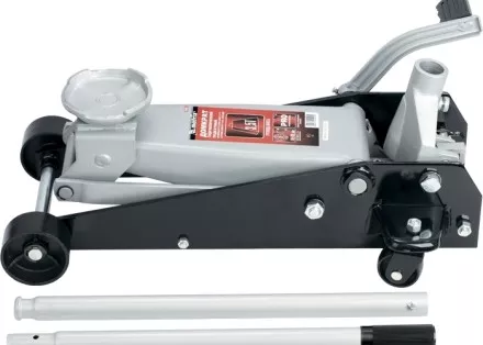 Домкрат гидравлический подкатной 3.5 т h подъема 145–490 мм с педалью MATRIX MASTER 51045 купить в Ижевске