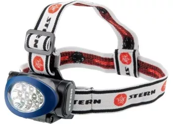 Фонарь наголовный, светодиодный. 3 режима, 10Led, 3хААА, Stern 90562 купить в Ижевске