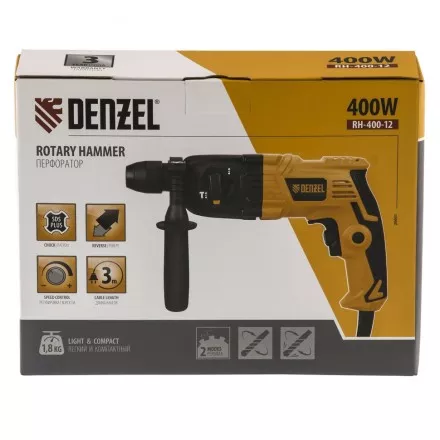 Перфоратор RH-400-12 Denzel 26601 купить в Ижевске
